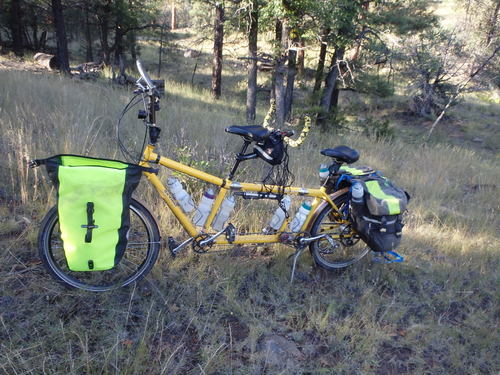 GDMBR: The bike is unloaded.